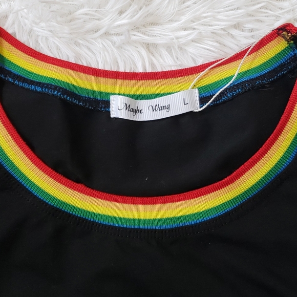 ❤💙💜Fun "Forever Or Never" Sequin Top💚🧡💛 - Picture 7 of 8